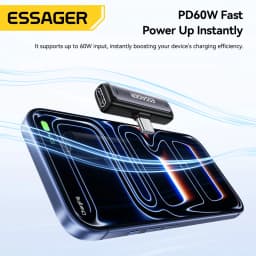 Essager 2-in-1 Charging & Audio Adapter USB Type C to 3.5mm Headphone Audio Aux Converter 60W Charging for MacBook iphone Xiaomi