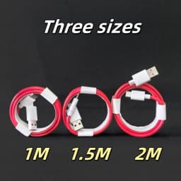 Original OnePlus 13 12 11 10 Cable Type C to USB PD Cord 150W 100W 80W Supervooc Charge For OPPO Reno 14 Realme One Plus Nord 5