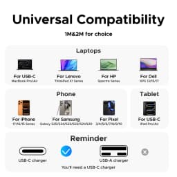 UGREEN USB-IF Certified Type-C Cable PD3.1 240W Soft USB-C Fast Charging for Laptop MacBook iPhone 17 Samsung S25 Type-C Cord