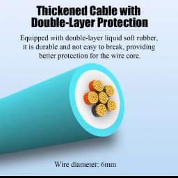 Hichain PD15W USB A To C Fast Charging Cable Liquid Silicone Soft Cable For Samsung For Xiaomi For Huawei 1.2M/2M Phone Cable