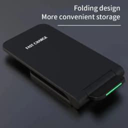 Wireless Charger Stand Pad Fast Charging Foldable For IPhone17/16/15/14 Samsung S21 S24 S8 Huawei Quick Charger