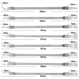 8Pcs Ultra Thin IC Chip CPU Blade Knife Motherboard Maintenance UV Glue Cleaner Remover Phone Disassemble Repair Tools