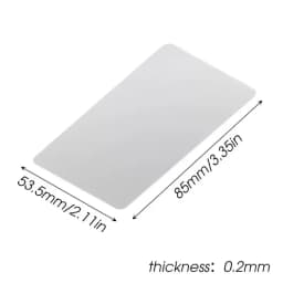 Plastic Card Phone Screen Opener Ultra Thin Flexible Pry Removal Tool Clear Repairing Cards for Mobile Tablet LCD Screen Repair