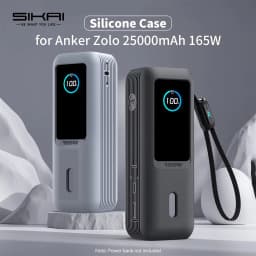 SIKAI Silicone Portable Charger Case for Anker zolo 2in1165W PowerBank Shockproof Cover(Case Only)