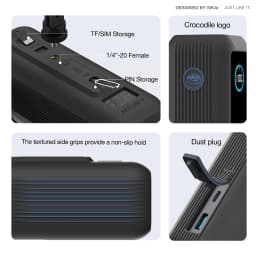 SIKAI Silicone Portable Charger Case for Anker zolo 2in1165W PowerBank Shockproof Cover(Case Only)