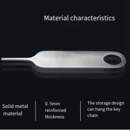 Funny Anti-Lost SIM Card Tray Ejector Pin For IPhone Samsung Huawei IPads Universal to Open Remover Needle Tool Extractor