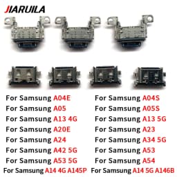 100 Pcs USB Charging Port Dock For Samsung A04E A04S A05 A05S A13 4G A13 5G A14 A145P A146B A20E A23 A24 A34 A42 A54 A53 5G