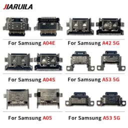 100 Pcs USB Charging Port Dock For Samsung A04E A04S A05 A05S A13 4G A13 5G A14 A145P A146B A20E A23 A24 A34 A42 A54 A53 5G