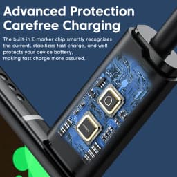 Toocki 5Pack USB C to USB C Cable PD 100W/60W Fast Charging for iPhone 16 15 14 13 12 Samsung S23 S22 Ultra Xiaomi Huawei Redmi