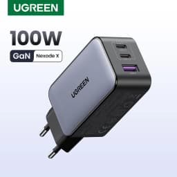 UGREEN 100W GaN Charger PD Fast Charger USB C Charger QC4.0 3.0 Quick Charge For Macbook Pro Laptop Tablet iPhone 15 14 13 Pro