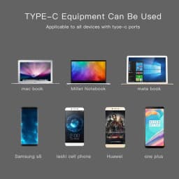 USB Type C Fast Charging Spring Cable For Samsung Xiaomi Huawei Type C Spring Cord Phone Charging Car Charging Sync