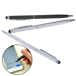 5pcs 2 In 1 Useful Design Tablet for Pad Smart Phone Touch Screen Stylus Pen+Ballpoint Pen Smartphone