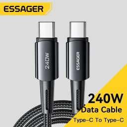 Essager 240W Super Fast Charge Type-C 66W Cable Quick Charge USB Cable 6A For iPhone 15 Pro Redmi K50 Macbook Xiaomi Samsung
