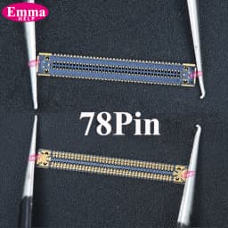10pcs Charging Connector FPC For Samsung S25 S24 S23 S26 A15 A12 A72 A73 A05S A51 A71 A54 Motherboard FPC Connector 78Pin