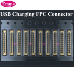 10pcs Charging Connector FPC For Samsung S25 S24 S23 S26 A15 A12 A72 A73 A05S A51 A71 A54 Motherboard FPC Connector 78Pin