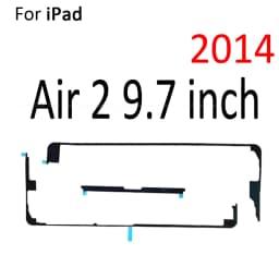 2pcs For iPad 7 8 9 10 Air 2 3 4 5 6 5th 6th 7th 8th 9th 10th Pre-Cut Touch Screen Adhesive Tape Sticker Glus