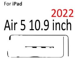 2pcs For iPad 7 8 9 10 Air 2 3 4 5 6 5th 6th 7th 8th 9th 10th Pre-Cut Touch Screen Adhesive Tape Sticker Glus