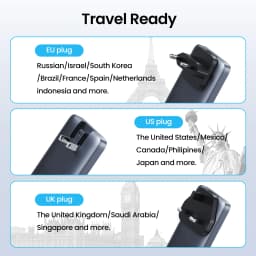 Vention GaN Charger 65W PD PPS Quick Charge Type C USB Charger Portable Travel Charger For Laptop iPhone 17 16 15 14 Fast Charge