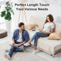 3Pack USB C to USB C Charging Cable 1M 2M 3M 60W Type C to Type C Fast Charger Cord for iPhone 15 16 15 16 Pro Max