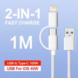 100W Weaving Fast Charging USB Cable For Apple iPhone 14 13 12 11 17 Air 15 16 Pro Max Plus Type C Date Cable Phone Accessories