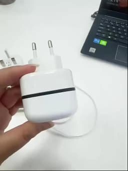Elough 65W USB Type C Phone Charger Universal Travel Adapter Retractable Fast Charging USB C Cable For iPhone 16 Samsung Laptop