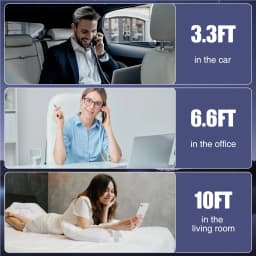 3-Pack [3.3FT+6.6FT+10FT] 60W USB C to USB C Cable, Fast Charging for iPhone 16/15 Pro Max, Galaxy S25/S24, iPad Pro/Air