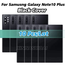 Cover For Samsung Galaxy Note 10 Plus N975 N9750 Battery Back Cover Rear Door Glass Panel Housing Case