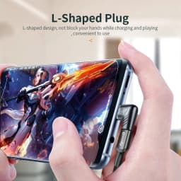Elough 120W USB Type C To USB C Magnetic Adapter 90 Degree Fast Charging Magnetic Converter For Macbook iPad Pro Switch Samsung