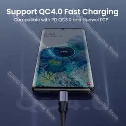 PD 100W 5A USB C To Type C Cable QC3.0 Quick Charge 4.0 Fast Charging Data Cable For Samsung Xiaomi Macbook Pro USB C Cable 1/2M