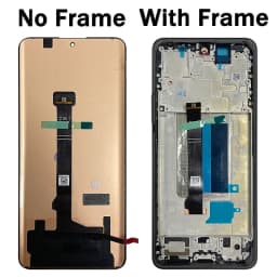 6.67“ AMOLED for Xiaomi Redmi Note 13 Pro+ Plus 5G 23090RA98C 23090RA98G Lcd Display Touch Screen Digitizer Assembly