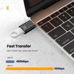 USB3.0 Type-C Data Adapter Type C 10A USB C Male To USB Female Converter For Macbook Xiaomi Samsung Fast OTG Connector 