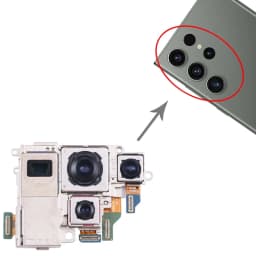 Rear Cameras For Samsung Galaxy S23 Ultra SM-S918B Telephoto + Periscope + Wide + Main Back Camera Replacement Part