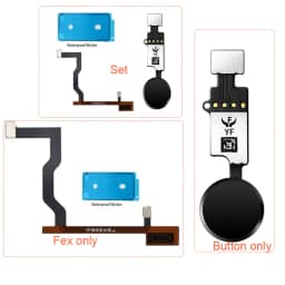 Universal Touch Version Home Button Flex For iPhone 8 8 Plus SE2 YF Back Return Function Solution With Screen Seal Free Tools