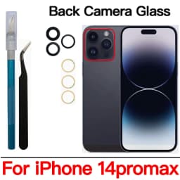 Back Camera Glass For iPhone 11 12 13 14 15 Plus MIni Pro Max Rear Camera Lens With Adhesive And Remove Tools Replacement