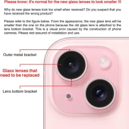 Back Camera Glass For iPhone 11 12 13 14 15 Plus MIni Pro Max Rear Camera Lens With Adhesive And Remove Tools Replacement