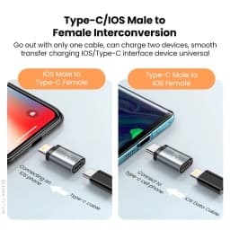 Olaf 20W Lightning Female To USB C Male Charger Adapter For iPhone 15 Huawei Xiaomi Samsung IOS To Type C Adaptador