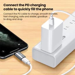 Olaf 20W Lightning Female To USB C Male Charger Adapter For iPhone 15 Huawei Xiaomi Samsung IOS To Type C Adaptador
