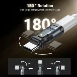 16-Pin USB C to Type C Magnetic OTG Adapter PD240W USB C Fast Charging Data Converter for iPhone 15 MacBook Pro Samsung Xiaomi