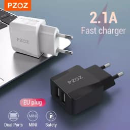 PZOZ For usb travel adapter wall charger EU Plug charging station mobile phone accessories iphone Samsung xiaomi oppo realme