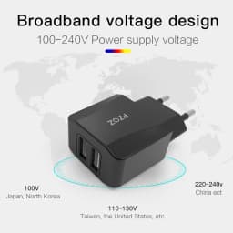 PZOZ For usb travel adapter wall charger EU Plug charging station mobile phone accessories iphone Samsung xiaomi oppo realme