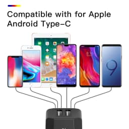 PZOZ For usb travel adapter wall charger EU Plug charging station mobile phone accessories iphone Samsung xiaomi oppo realme