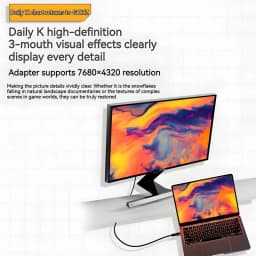 240W Magnetic USB Type C Adapter 80Gbps OTG 8K Video Fast Charging Converter for iPhone 17 16 15 14 13 Laptop Monitor Macbook