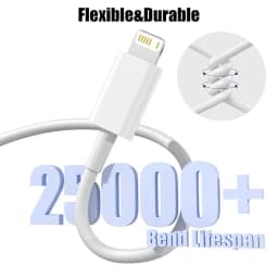 66W Type C PD 30W USB Cable For Apple iPhone 16 15 14 13 11 Pro Max 12 Mini 7 8 Plus XS R Fast Charging USB C Cable Charge Wire