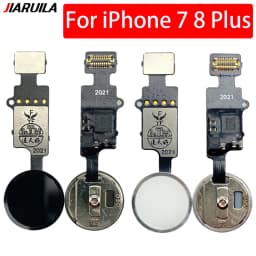 NEW Home Button Flex Cable For iPhone 7 8 Plus Return Back Button Key Back No Touch ID Fingerprint Function Replacement