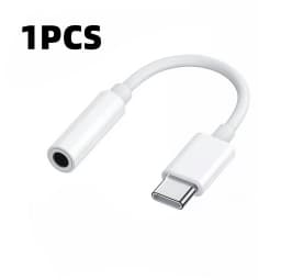 1PCS USB-C to 3.5mm Audio Headphone Adapter - HiFi Compatible with Apple iPhone 17 16 15 SamsungType C to Cord Jack Dongle