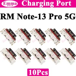 10Pcs Charging Port Connector USB for Xiaomi Redmi Note 11 12 13 Pro Plus 12s 11s 14Pro 4G 5G 12Pro Charge Dock Jack Socket Plug