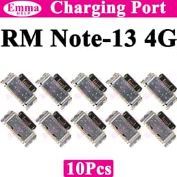 10Pcs Charging Port Connector USB for Xiaomi Redmi Note 11 12 13 Pro Plus 12s 11s 14Pro 4G 5G 12Pro Charge Dock Jack Socket Plug