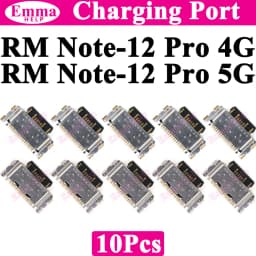 10Pcs Charging Port Connector USB for Xiaomi Redmi Note 11 12 13 Pro Plus 12s 11s 14Pro 4G 5G 12Pro Charge Dock Jack Socket Plug