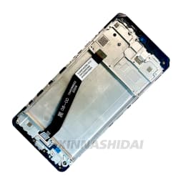 6.53 Inch LCD For Redmi 9 Display Touch Screen Digitizer Assembly with Frame And Battery Cover for Redmi 9 M2004J19G M2004J19C