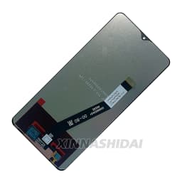 6.53 Inch LCD For Redmi 9 Display Touch Screen Digitizer Assembly with Frame And Battery Cover for Redmi 9 M2004J19G M2004J19C
